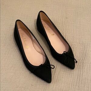 Pretty Ballerinas Black Ballet Flats. Size 37. New
